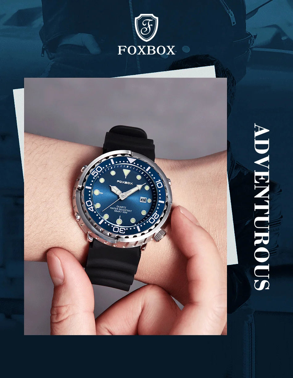 Waterproof Quartz Chronograph Watch